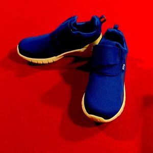 Blue sneakers for boy.